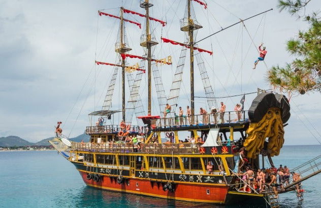 Passeio de barco pirata por Kemer - Foto 5