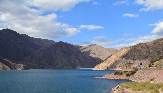 Tirolina en el embalse Potrerillos - Foto 3