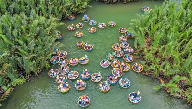 Balade en barque de bambou dans Cam Thanh - Photo 2