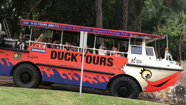 Visite de Singapour en bus amphibie - Photo 4