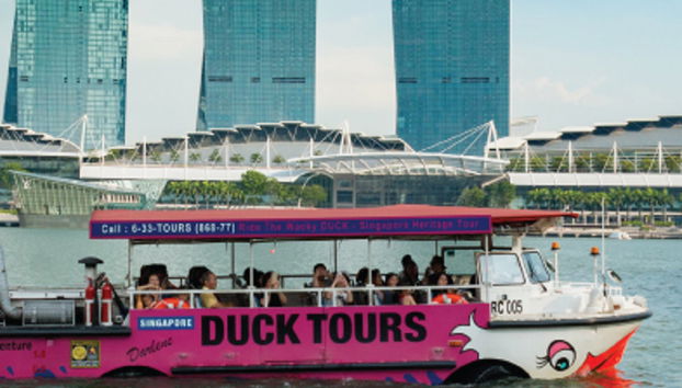 Visite de Singapour en bus amphibie - Photo 2