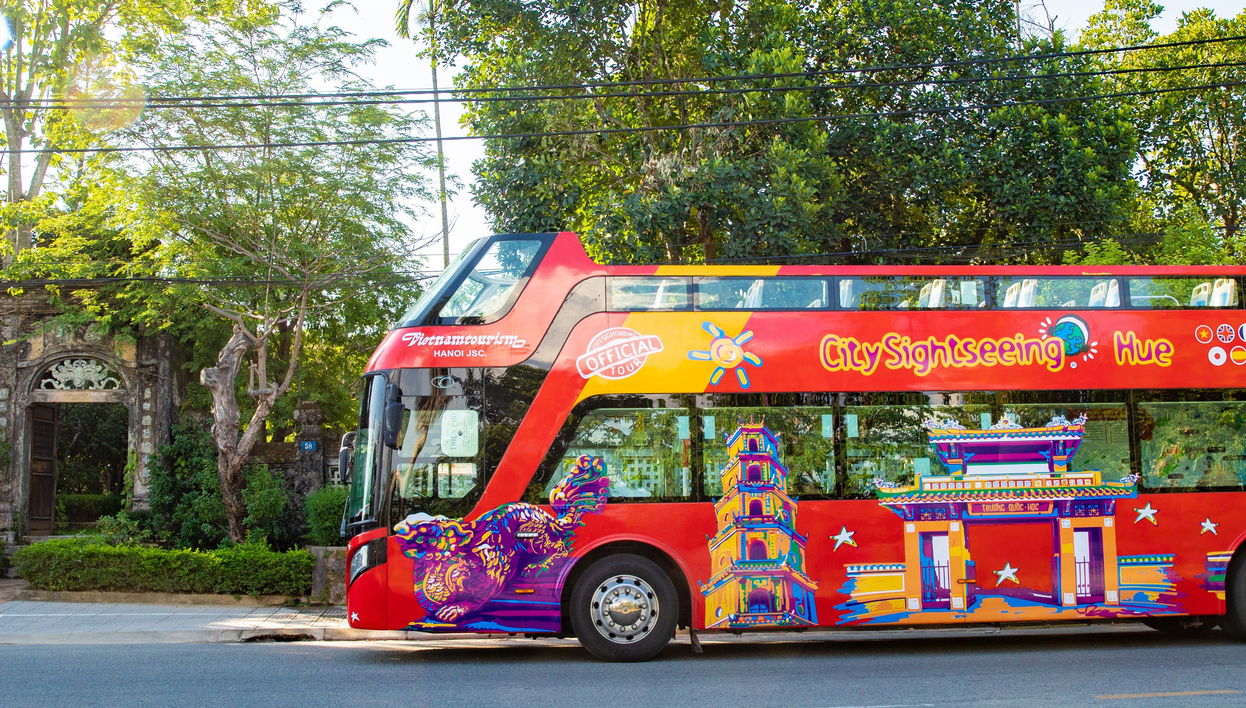 Autobus turistico di Hue, City Sightseeing