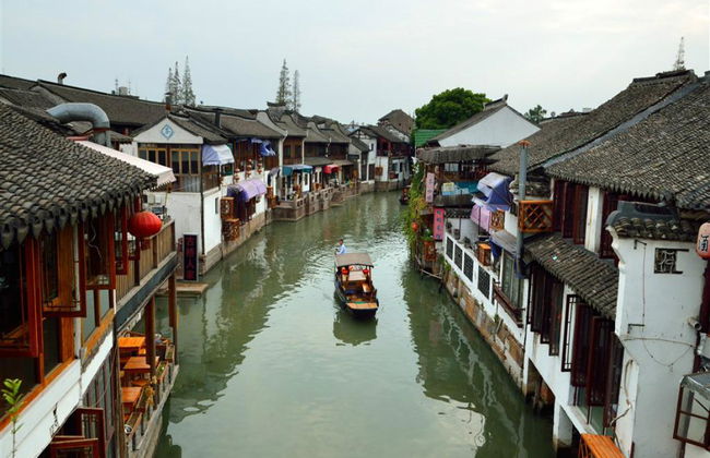 Descubra la famosa ciudad sobre el agua de Zhujiajiao - Excursión de medio día - Foto 6