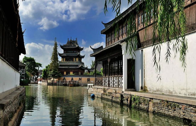 Descubra la famosa ciudad sobre el agua de Zhujiajiao - Excursión de medio día - Foto 5