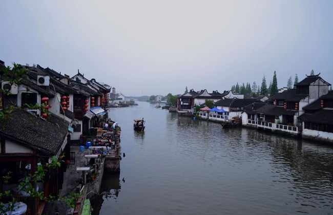 Descubra la famosa ciudad sobre el agua de Zhujiajiao - Excursión de medio día - Foto 4