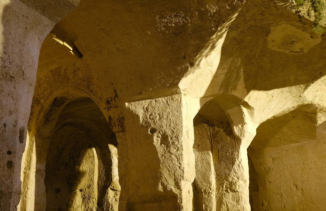 Ingresso do hipogeu de Matera com audioguia - Foto 7