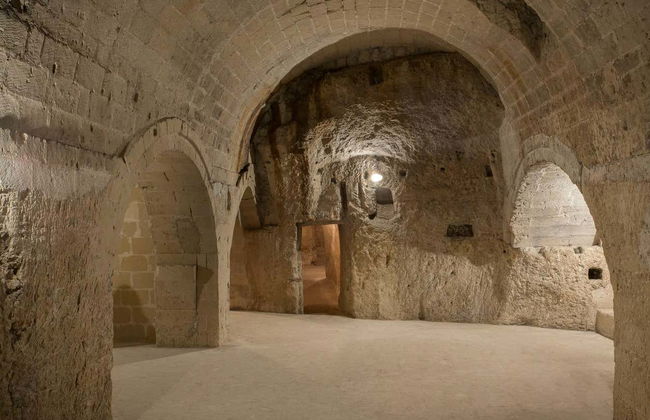 Ingresso do hipogeu de Matera com audioguia - Foto 3