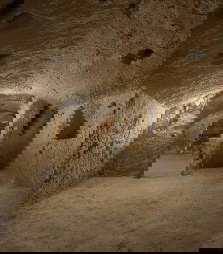 Foto de Entrada al hipogeo de Matera con audioguía