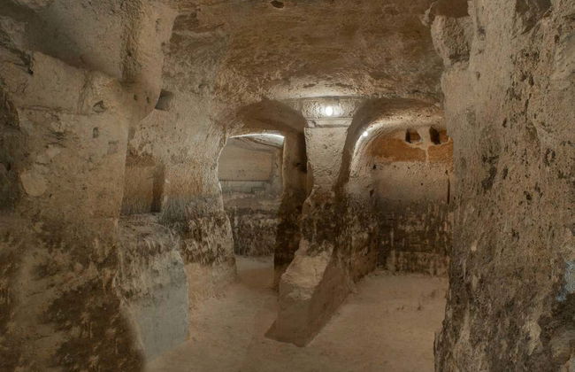 Ingresso do hipogeu de Matera com audioguia - Foto 6