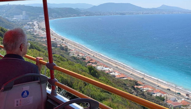 Autobus turistico di Rodi + Giro in barca con fondo trasparente - Foto 5