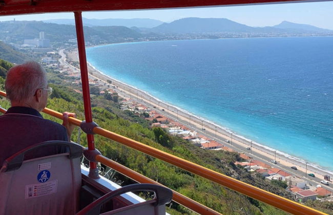 Bus touristique de Rhodes + Balade en bateau à fond de verre - Photo 5