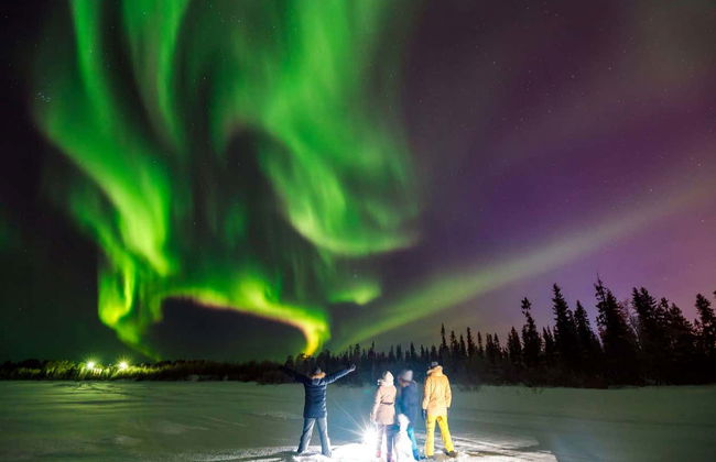 Observation d'aurores boréales - Photo 2