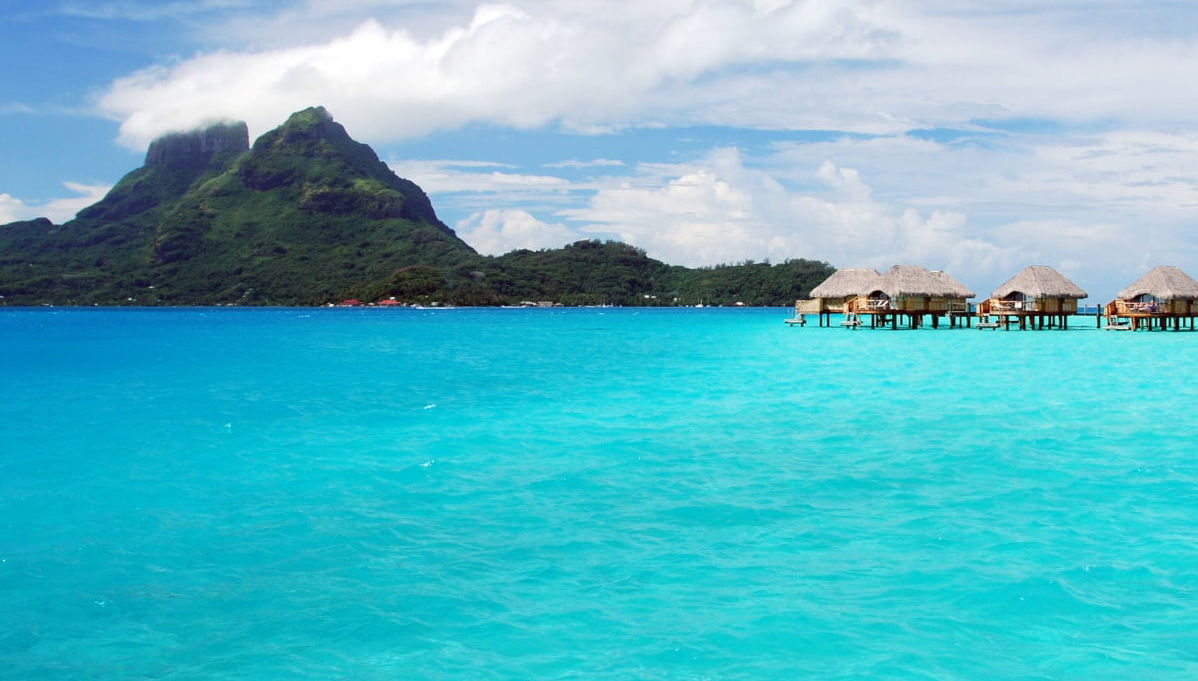 Croisière à Bora Bora en pirogue polynésienne - Photo 1