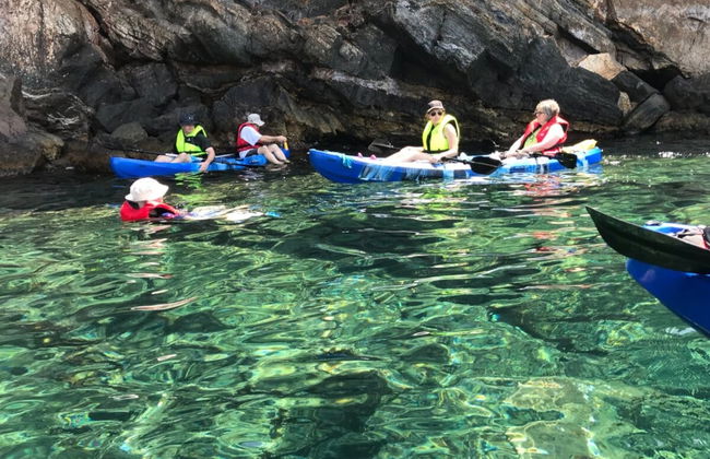 Kayak et snorkeling à Cala Cerrada - Photo 2