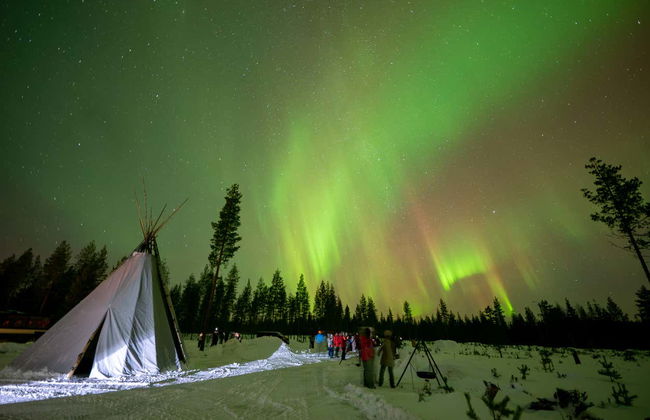 Tour fotográfico de la aurora boreal con barbacoa - Foto 4