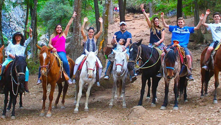 Velo de la Novia Waterfall Horseback Riding Experience - Foto 1