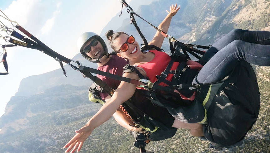 Voo de parapente por Jarabacoa
