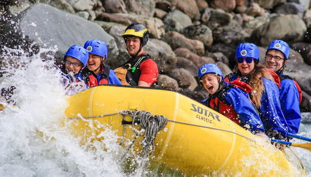 Rafting sul fiume Elaho - Foto 2