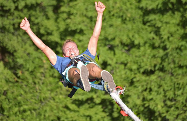 Saut à l'élastique à Suesca - Photo 2