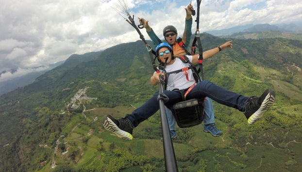 Vol en parapente