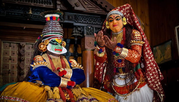 Espectáculo de danza Kathakali - Foto 3