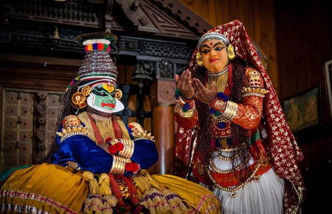 Espectáculo de danza Kathakali - Foto 3