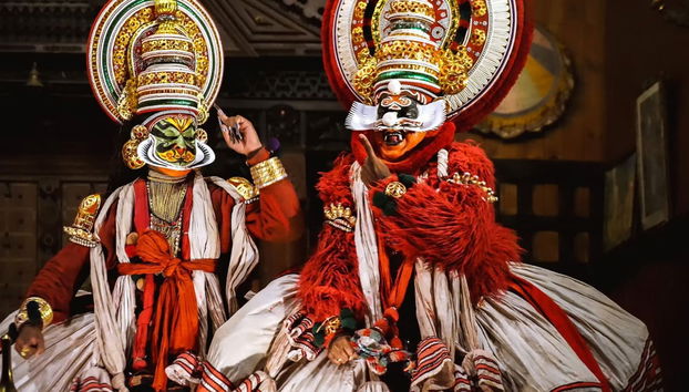 Espectáculo de danza Kathakali - Foto 2