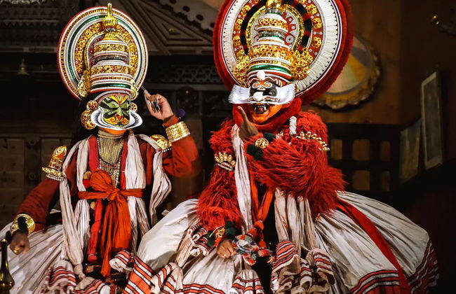 Espectáculo de danza Kathakali - Foto 2