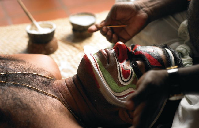 Espectáculo de danza Kathakali - Foto 1