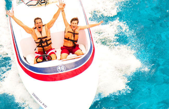 Conducción de lancha rápida por Punta Maroma - Foto 11
