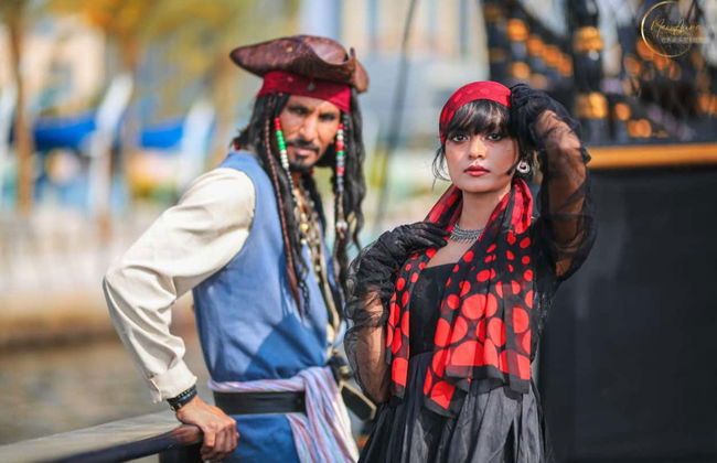 Balade en bateau pirate sur le canal de Dubaï - Photo 3