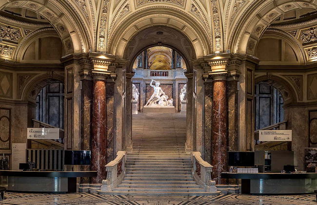Entrada al Kunsthistorisches Museum, el Museo de Historia del Arte de Viena - Foto 3