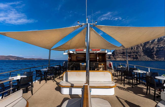 Glass-Bottom Boat Tour of Santorini Caldera - Photo 3