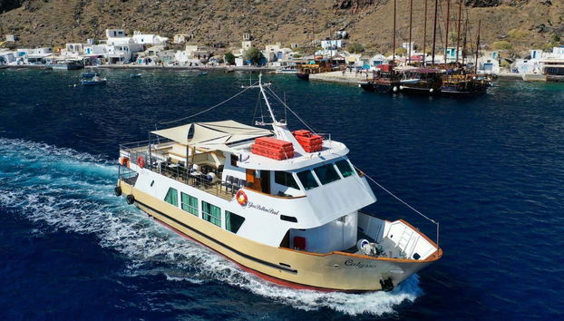Glass-Bottom Boat Tour of Santorini Caldera - Foto 2