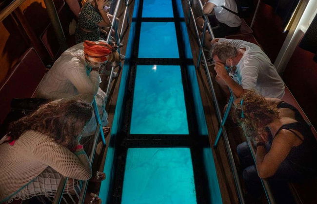Glass-Bottom Boat Tour of Santorini Caldera - Photo 2