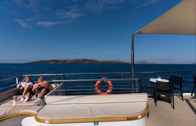 Glass-Bottom Boat Tour of Santorini Caldera - Photo 5