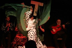 Espectáculo en el tablao flamenco Las Tablas
