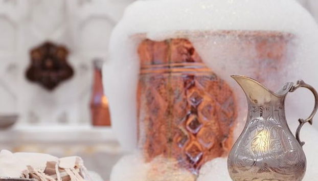 Ustensiles de bain turc