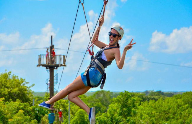 Passeio de Buggy e Tirolesa no Bavaro Adventure Park - Foto 4