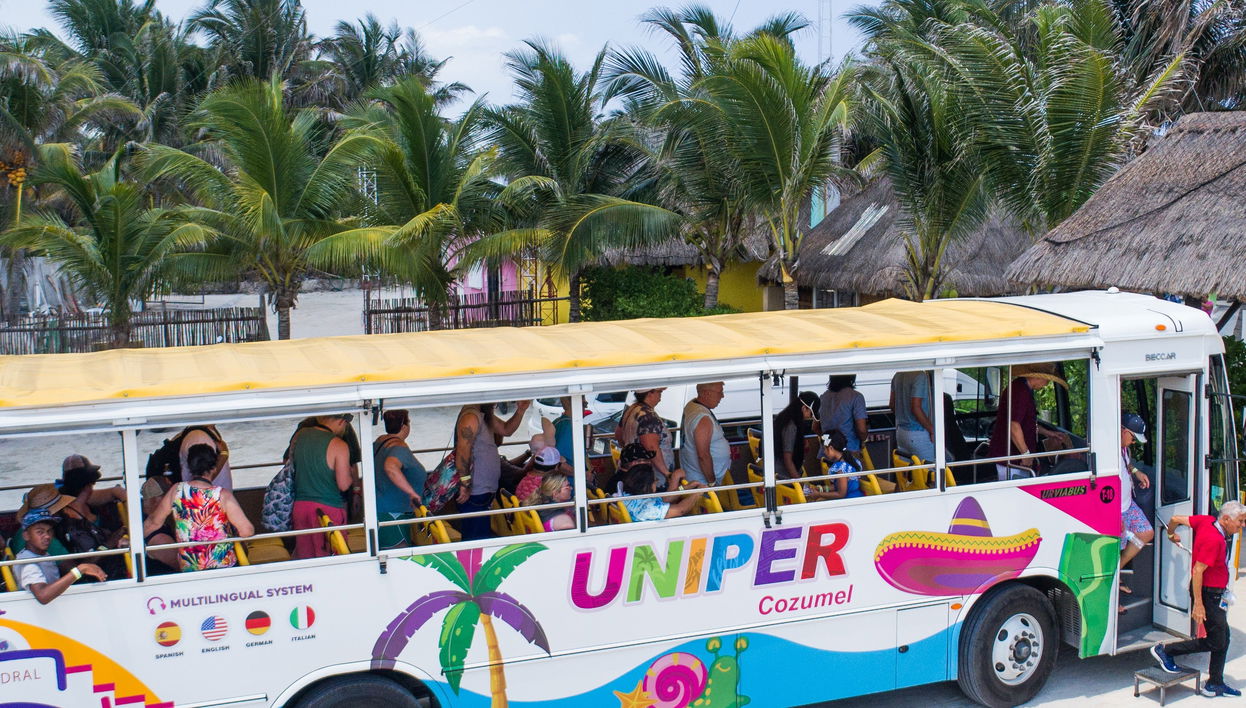 Cozumel Sightseeing Bus