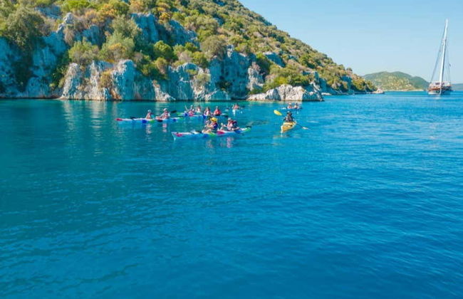 Balade en kayak sur l'île de Kekova - Photo 5