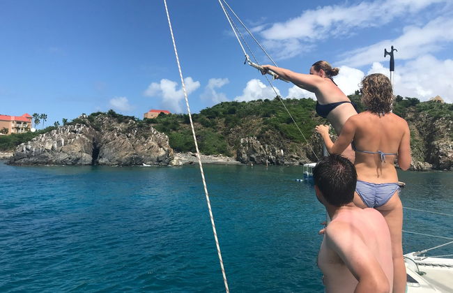 Paseo en yate privado por la isla de San Martín - Foto 3