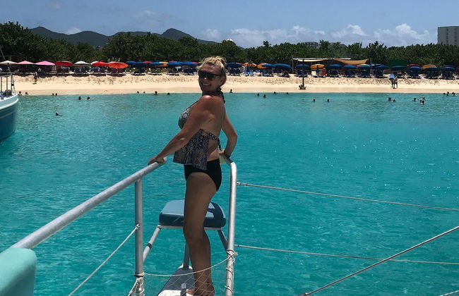 Paseo en yate privado por la isla de San Martín - Foto 6