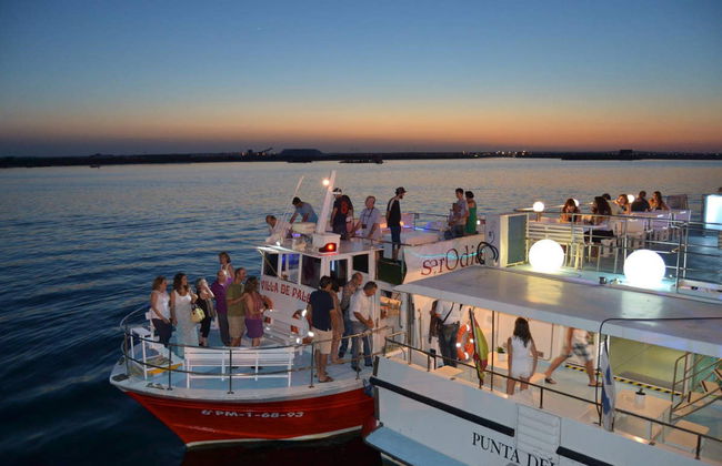 Balade en bateau sur la Ría de Huelva au coucher du soleil - Photo 2