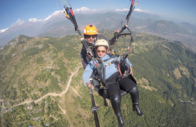 Vuelo en parapente por Pokhara - Foto 7