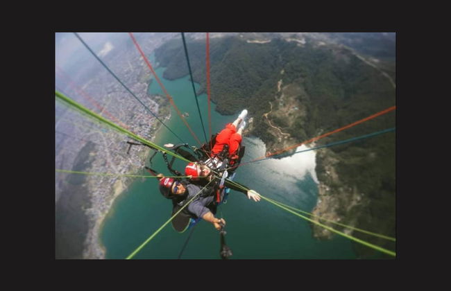 Vuelo en parapente por Pokhara - Foto 6