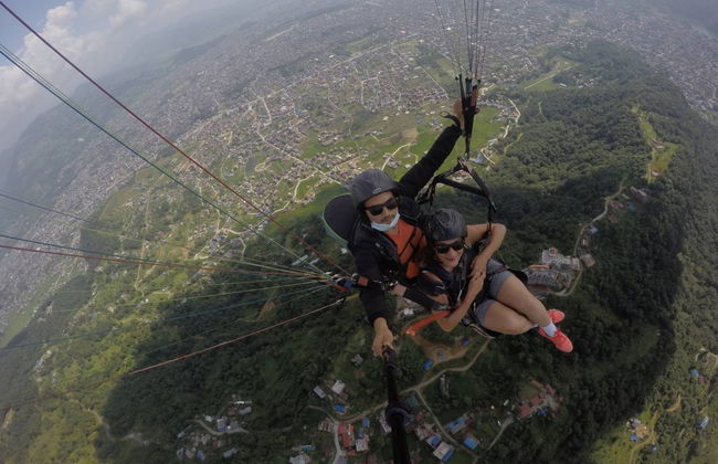 Vuelo en parapente por Pokhara - Foto 4