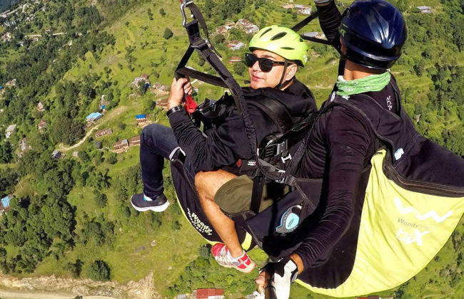 Vuelo en parapente por Pokhara - Foto 8