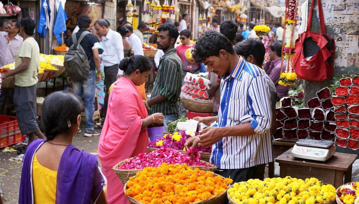 Market Tour of Mumbai - Foto 1