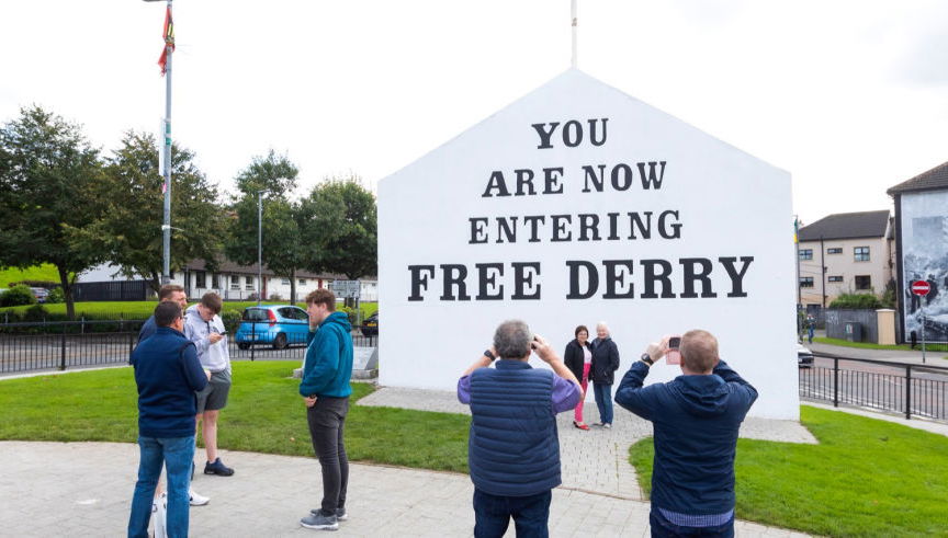 Entrada al Museo de Free Derry